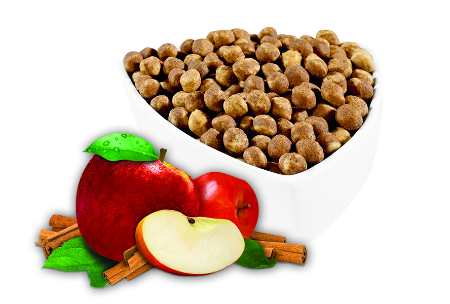 Apple and Cinnamon Soy Puffs